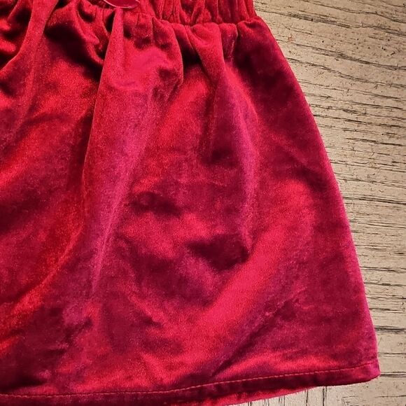 Red Velvet Skirt Size 5/6 - Picture 3 of 9